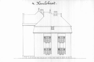 Magyar királyi államvasutak által megrendelt, az Istvántelki lakótelep bővítésére készült homlokzati tervek a hat lakásos, egyszobás lakóépületről. A terveket 1913-ban hagyták jóvá a dokumentáció szerint. (forrás: Rákospalotai Múzeum archívuma)